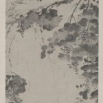 徐渭水墨葡萄图轴，明代大写意花卉代表作品